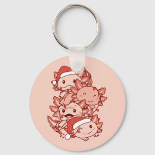 Llavero Axolotl Navidades de árboles de Navidad Animales A