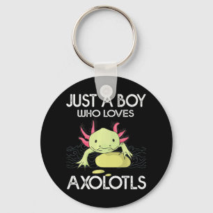 Llavero Axolotl Regalo Anime Japonés Solo Un Niño Que Ama 