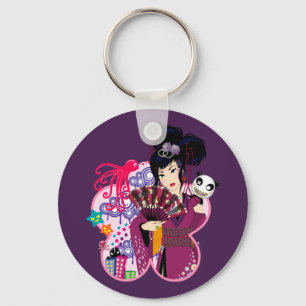 Llavero Ayaka en la ciudad de Harajuku