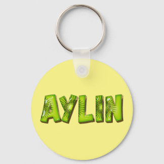 Llavero Aylin Name Kiwi Design Schlüsselanhänger