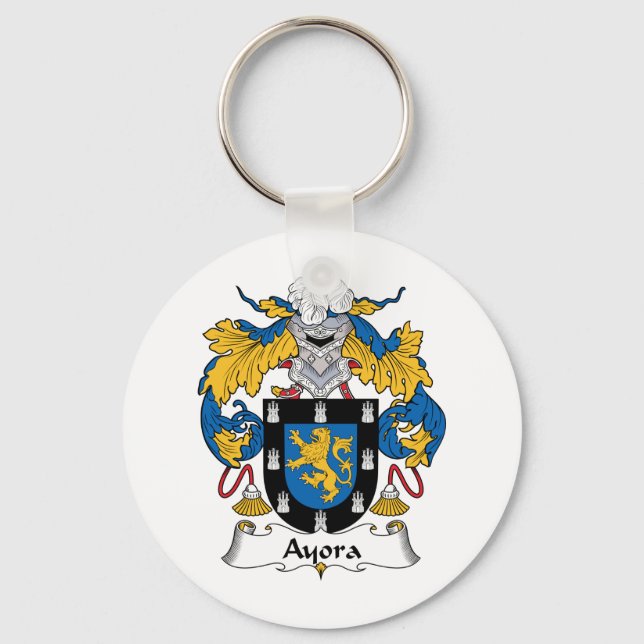 Llavero Ayora Family Crest (Anverso)