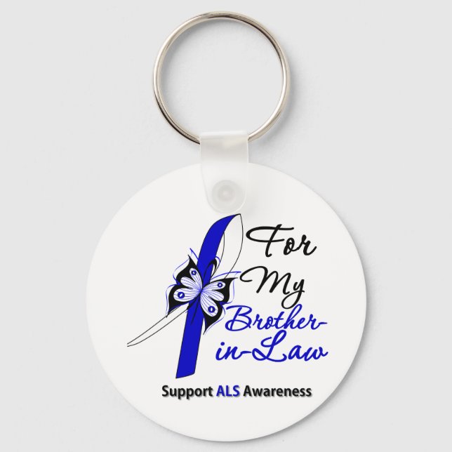 Llavero Ayuda de ALS para mi cuñado (Anverso)