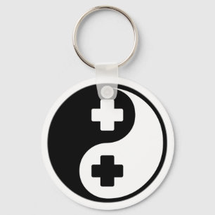 Llavero Ayuda médica de Yin Yang