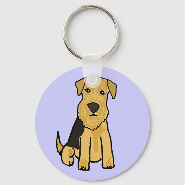 Llavero AZ-Airedale Keychain (Anverso)