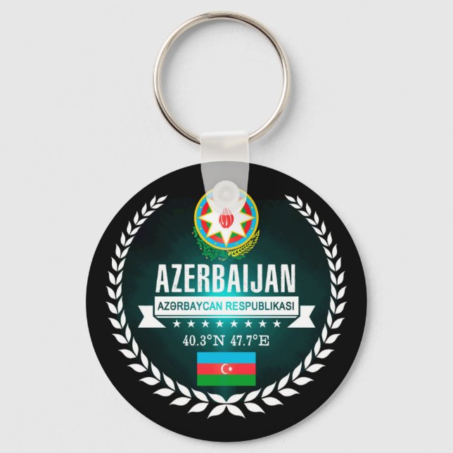 Llavero Azerbaiyán (Anverso)