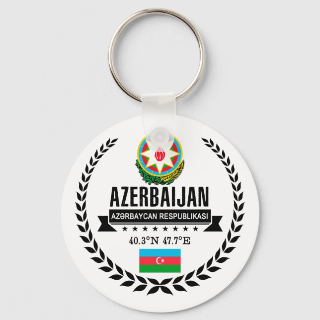 Llavero Azerbaiyán (Anverso)