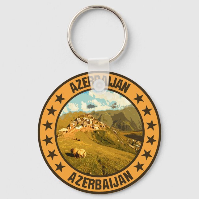 Llavero Azerbaiyán (Reverso )