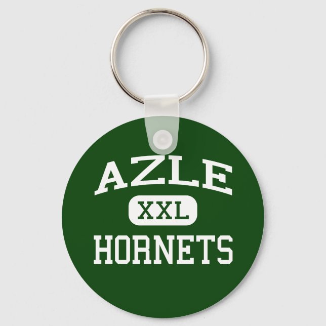 Llavero Azle - Hornets - Azle High School - Azle Texas (Anverso)