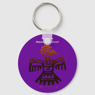 Llavero AZTEC ~ Espíritu de pájaro