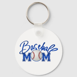 Llavero Azul de la MAMÁ del béisbol