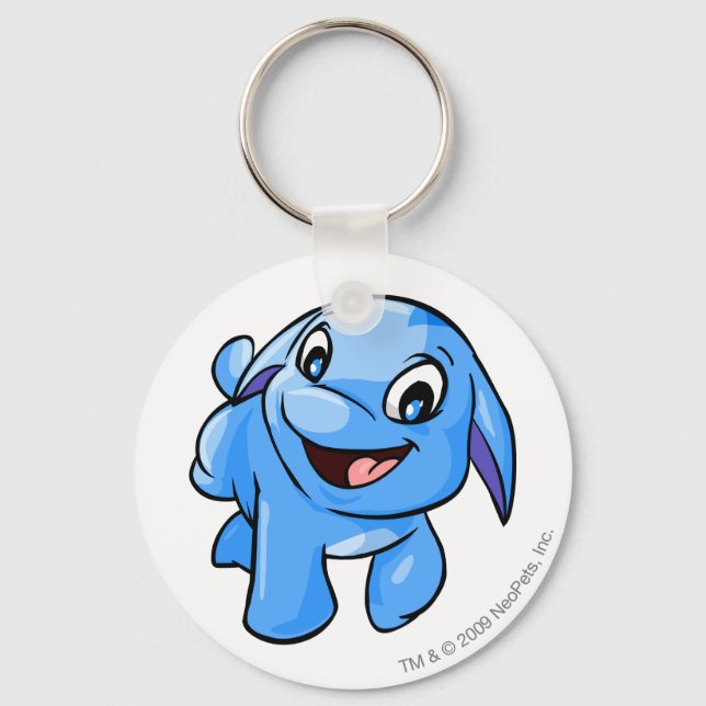 Llavero Azul de Poogle (Anverso)