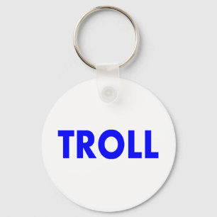 Llavero Azul de Troll