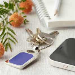 Llavero Azul Minimalista | Regalo Elegante