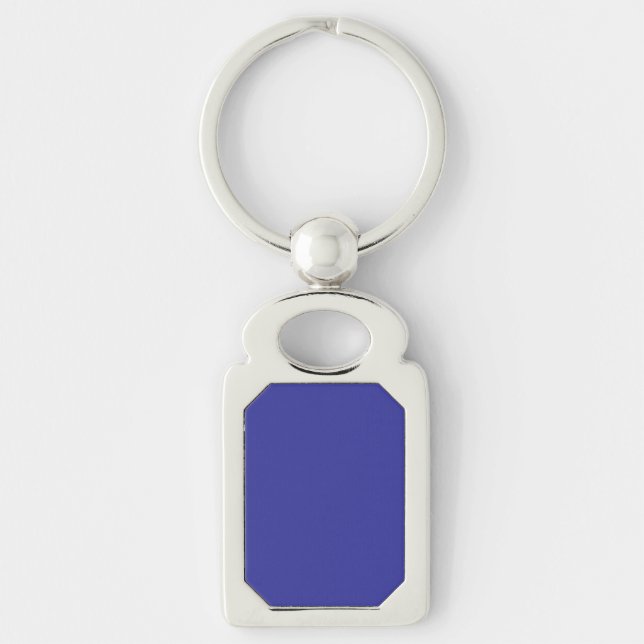 Llavero Azul (pigmento) (color sólido)  (Anverso)