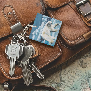 Llavero Azul polar ártico