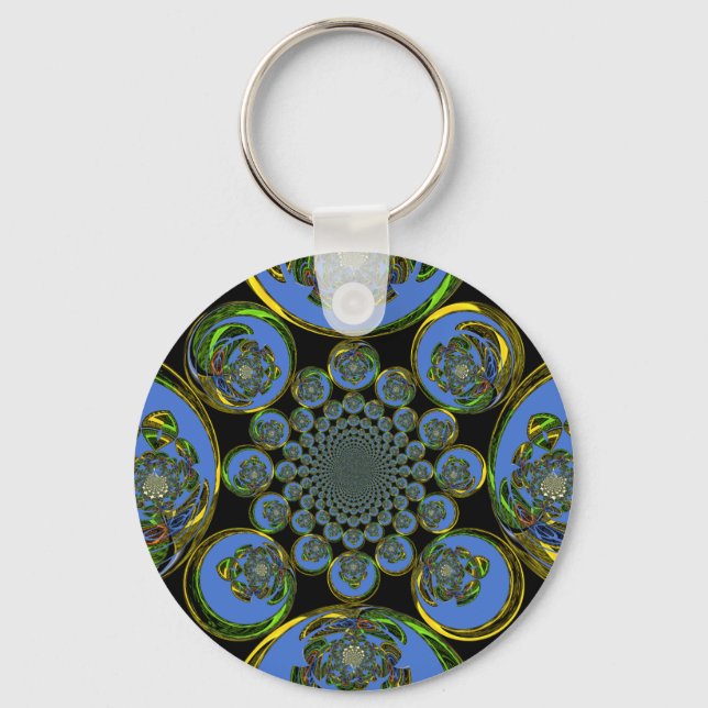 Llavero Azul vintage (Anverso)