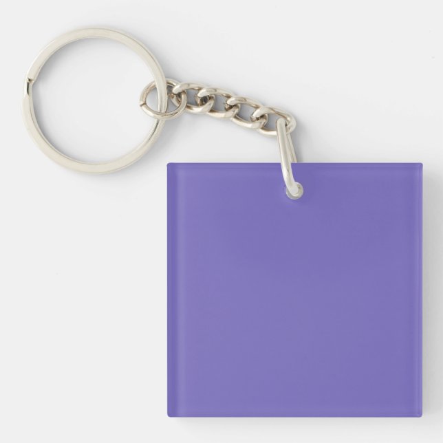 Llavero Azul-violeta (Crayola)(color sólido)  (Frente)