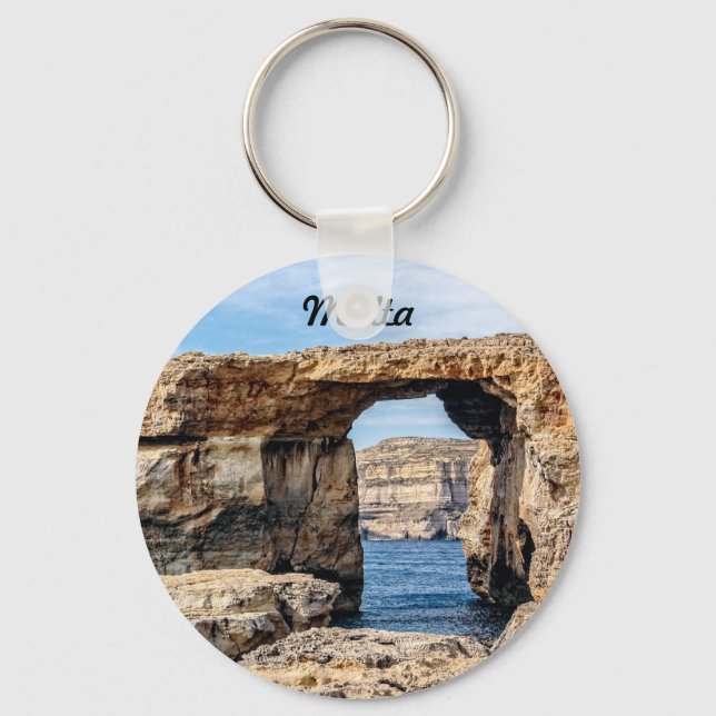 Llavero Azure Window en Malta (Anverso)