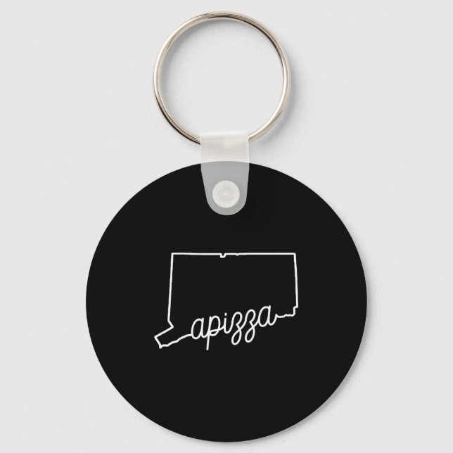 Llavero Azza New Haven Zza Award Winning Tomato E Connecti (Anverso)