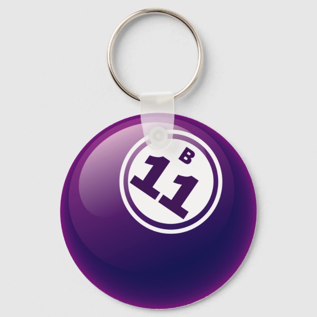 LLAVERO B 11 BINGO BALL (Anverso)