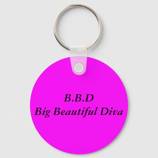Llavero B.B.DBig Hermosa Diva (Anverso)