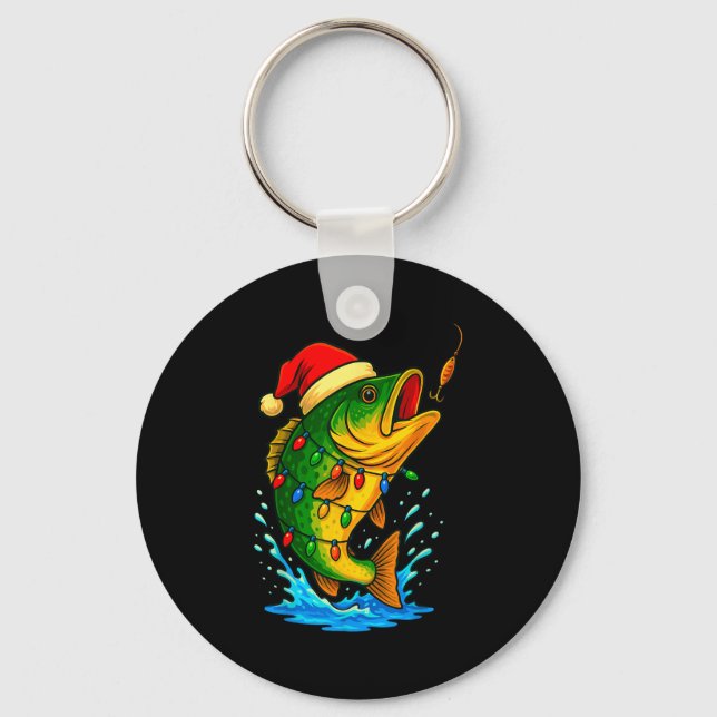Llavero B Fish Christmas Fishing  (Anverso)