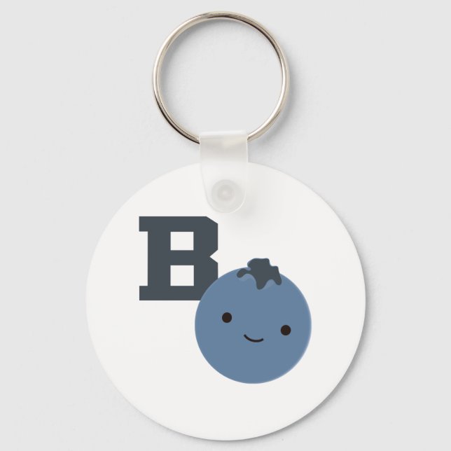 Llavero B is for Blueberry (Anverso)