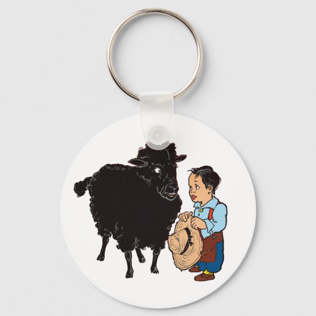 Llavero Baa Baa Black Sheep (Anverso)