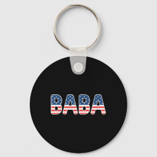 Llavero Baba Bandera Americana Patriótica USA 4 de Julio