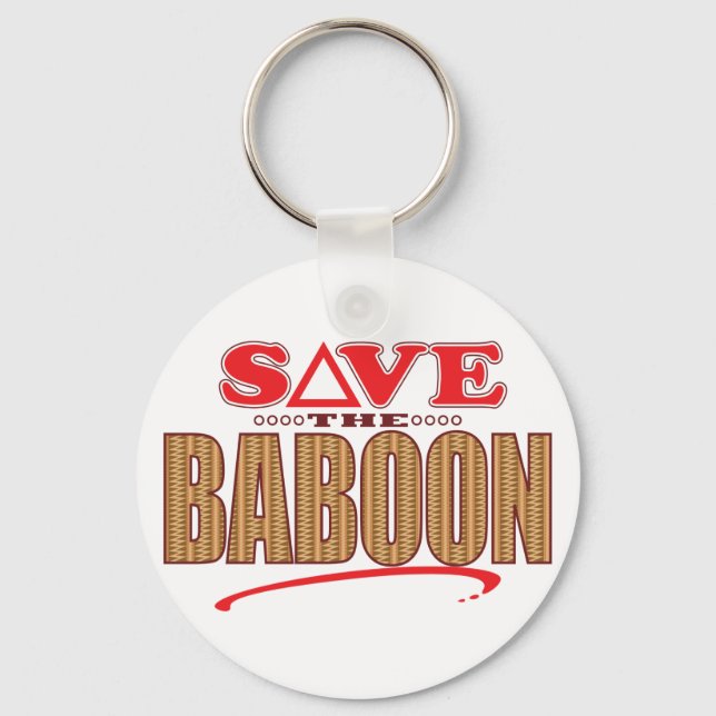 Llavero Baboon Save (Anverso)