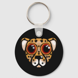 Llavero Baby Cheetah Stare Keychain