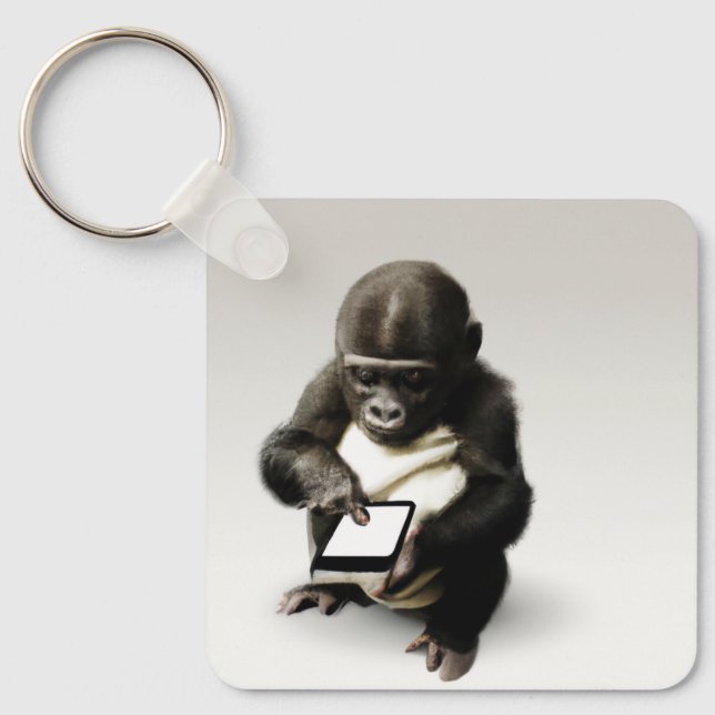 Llavero Baby gorilla Keyholder / チビゴリラのキーホルダー　Gorilla Life (Anverso)