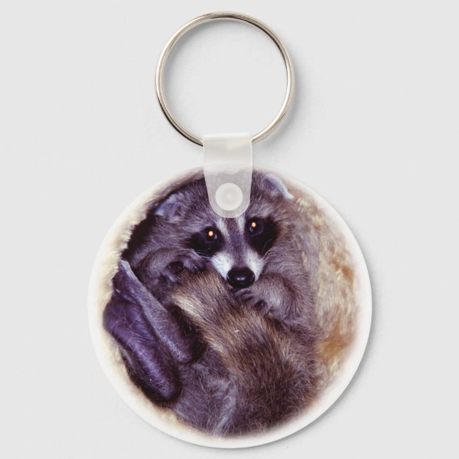 Llavero Baby Raccoon (Anverso)