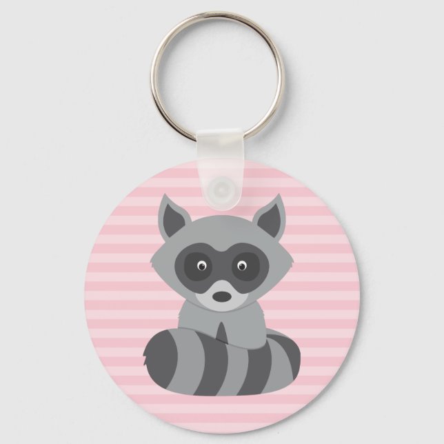 Llavero Baby Raccoon (Anverso)