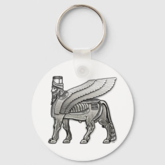 Llavero Babylonian Winged Bull Lamassu