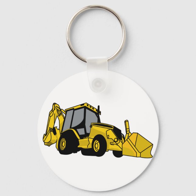 Llavero Backhoe (Anverso)