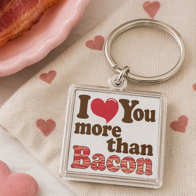 Llavero Bacon Lover (Subido por el creador)