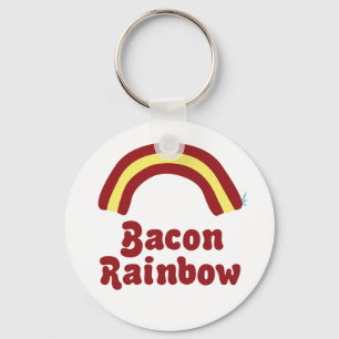 Llavero Bacon Rainbow