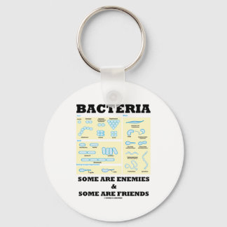 Llavero Bacteria Algunos son enemigos y otros amigos
