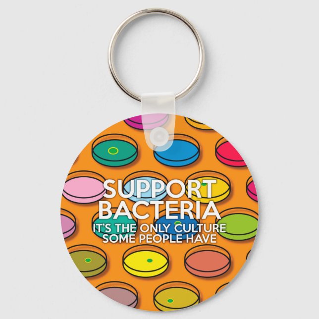 Llavero Bacteria de soporte (Anverso)