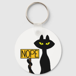 Llavero Bad Boogie -El Gato- "NOPE" divertidas Llaveritos