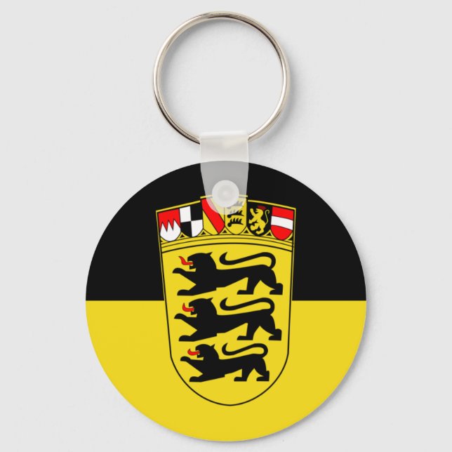 Llavero Baden-Württemberg (Estado, Gran Armamento), Aleman (Anverso)