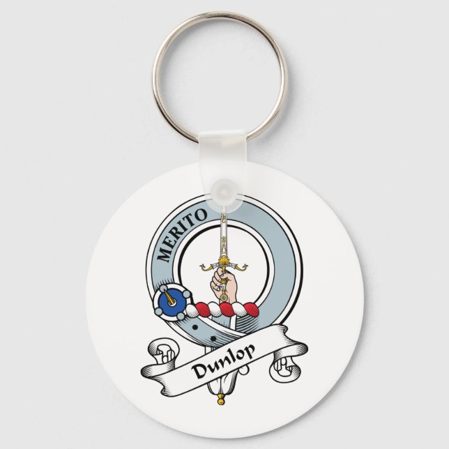 Llavero Badge de Dunlop Clan (Anverso)