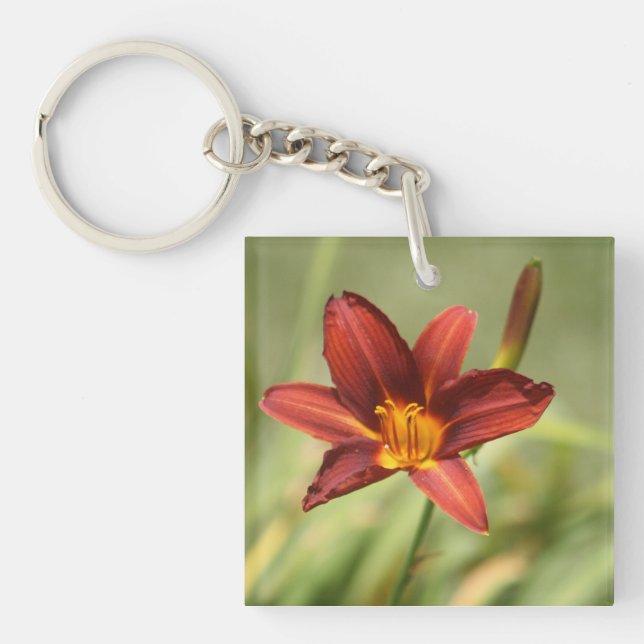 Llavero Badge de Lily Africana (Frente)