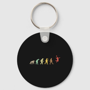 Llavero Bádminton Antiguo Evolución Retro Volante 
