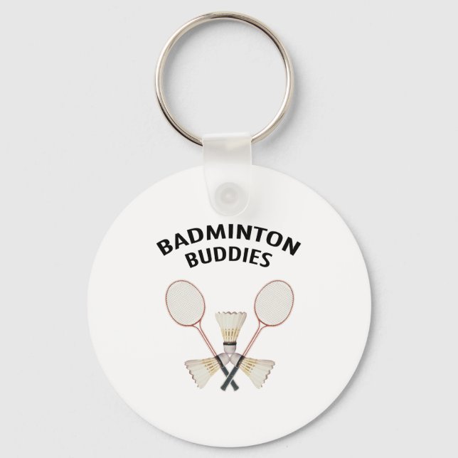 Llavero Badminton Buddies (Anverso)