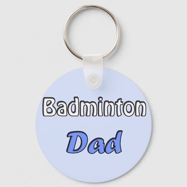 Llavero Badminton Dad (Anverso)