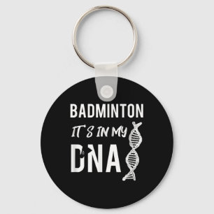 Llavero Badminton Dna Para El Jugador De Badminton