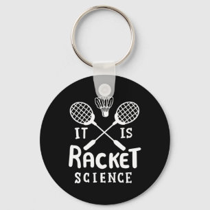 Llavero Badminton Es Ciencia De Racket