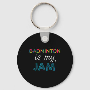 Llavero Badminton es mi diseño Jam Badminton